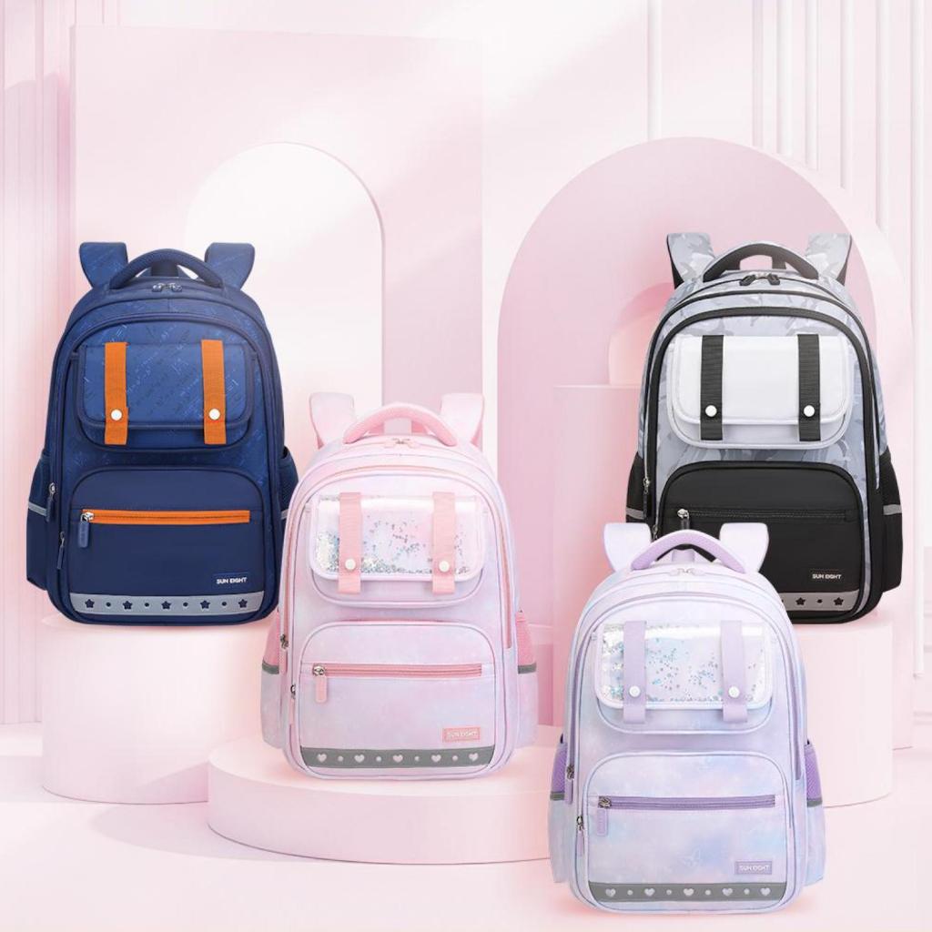 Sun Eight Sparkz Ergonomic Spine Protection Primary School Bag