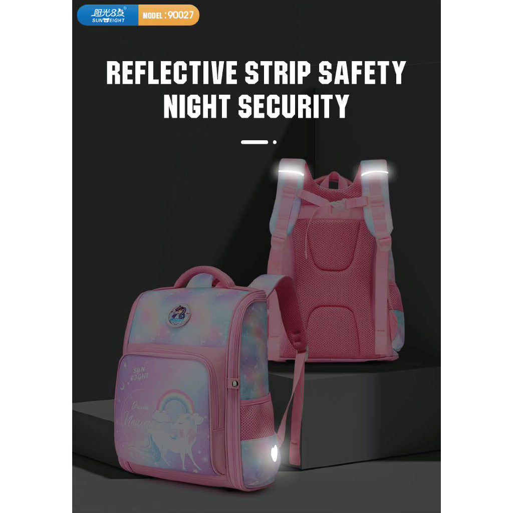 Sun Eight Youthz Ergonomic Spine Protection Primary School Bag - Sun Eight