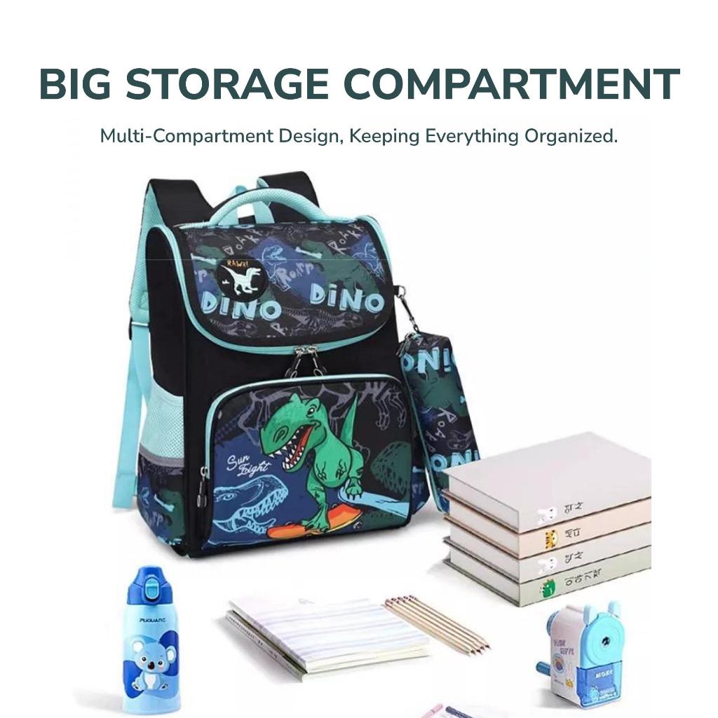 Sun Eight Wonderz Ergonomic Spine Protection Primary School Bag - Sun Eight