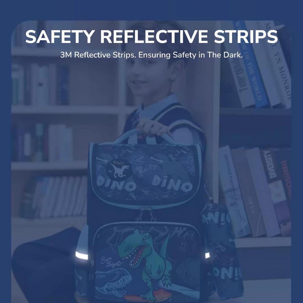 Sun Eight Wonderz Ergonomic Spine Protection Primary School Bag - Sun Eight