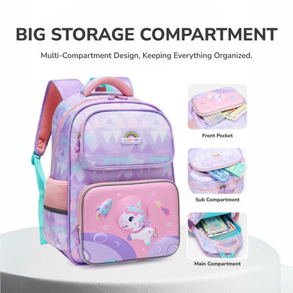 Sun Eight Snazz Ergonomic Spine Protection Primary School Bag - Sun Eight