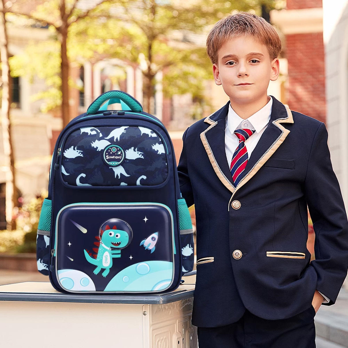 Sun Eight Snazz Ergonomic Spine Protection Primary School Bag - Sun Eight