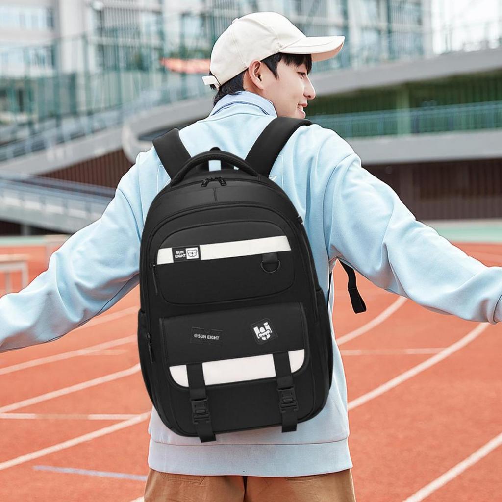 Sun Eight Patchz Laptop Backpack (15.6") - Sun Eight