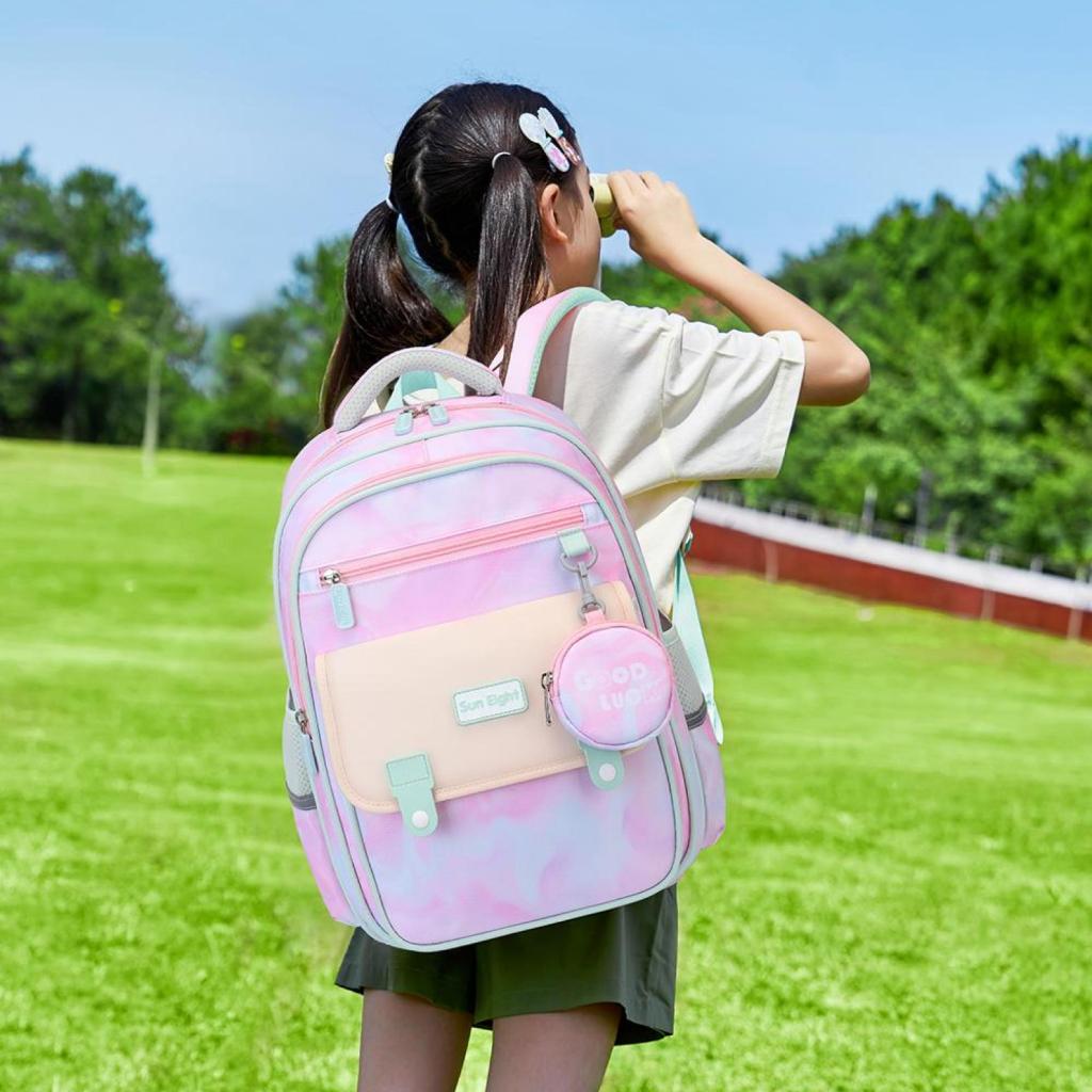 Sun Eight Luckz Ergonomic Spine Protection Primary School Bag - Sun Eight