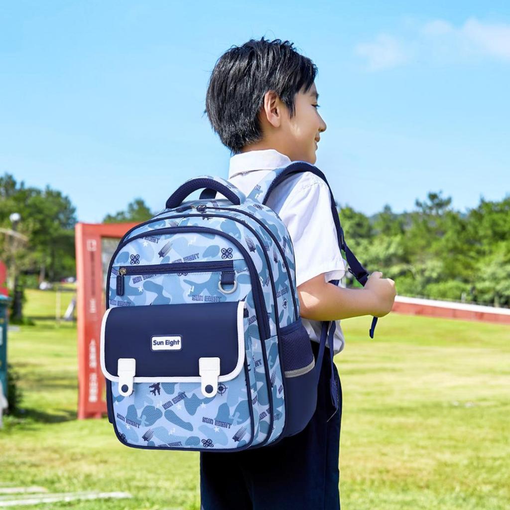 Sun Eight Luckz Ergonomic Spine Protection Primary School Bag - Sun Eight