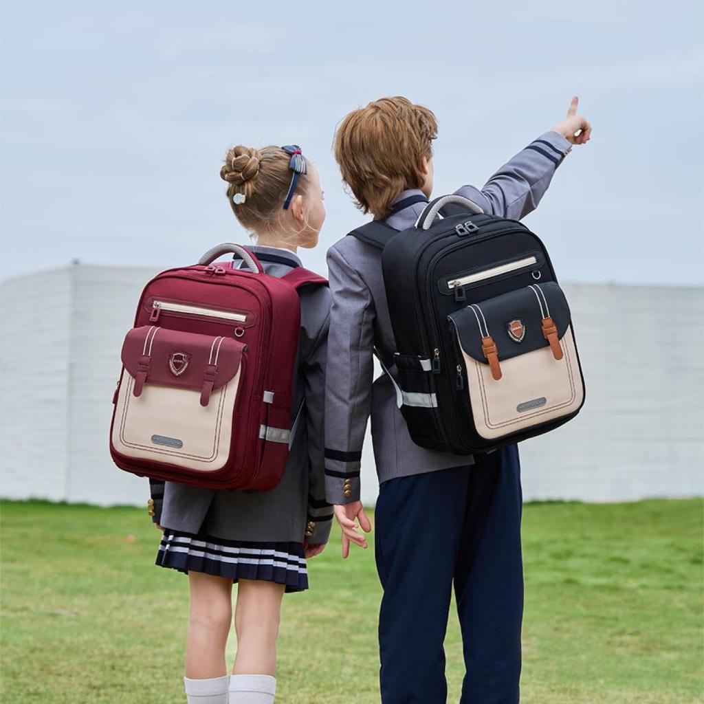 binbes® by Sun Eight Crownz Ergonomic Spine Protection Primary School Bag - Sun Eight