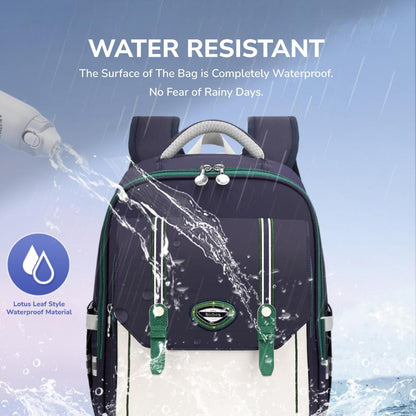 binbes® by Sun Eight Shellz Ergonomic Spine Protection Primary School Bag - Sun Eight