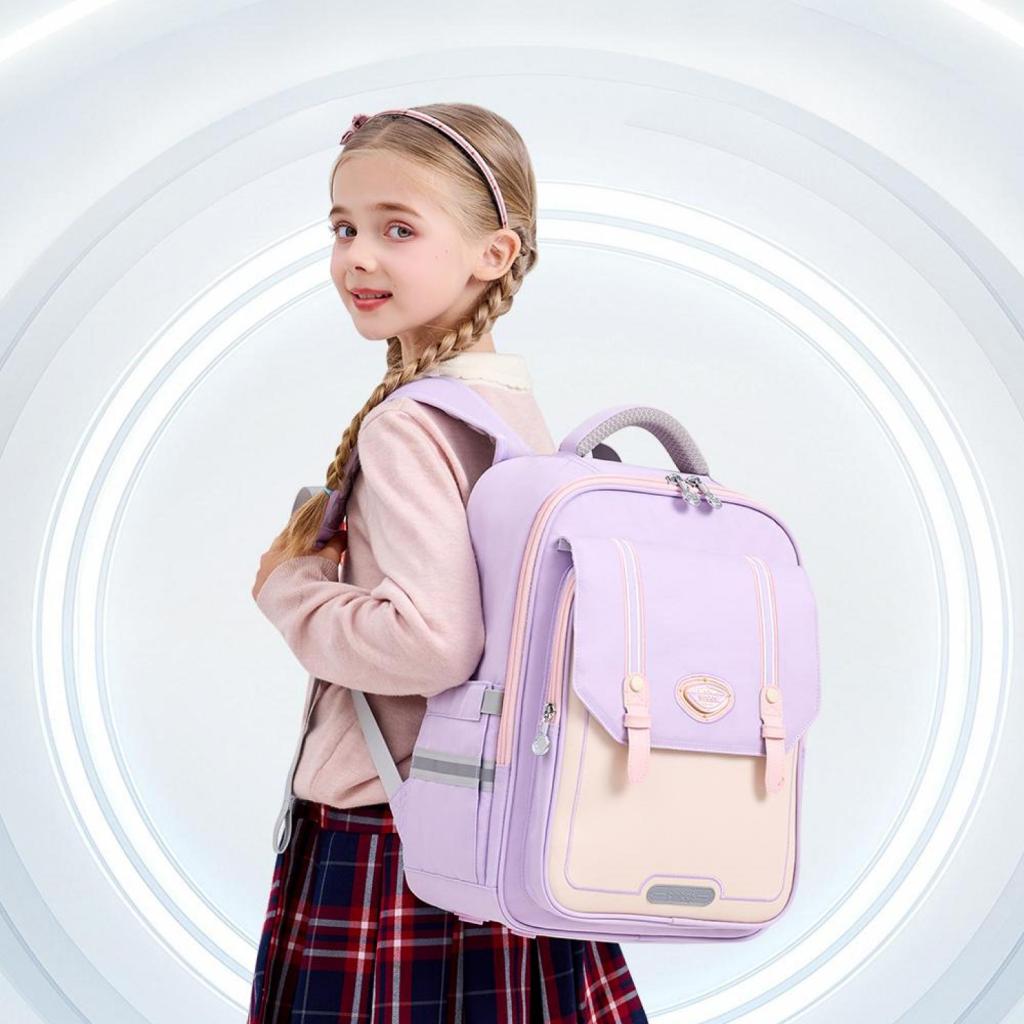 binbes® by Sun Eight Shellz Ergonomic Spine Protection Primary School Bag - Sun Eight