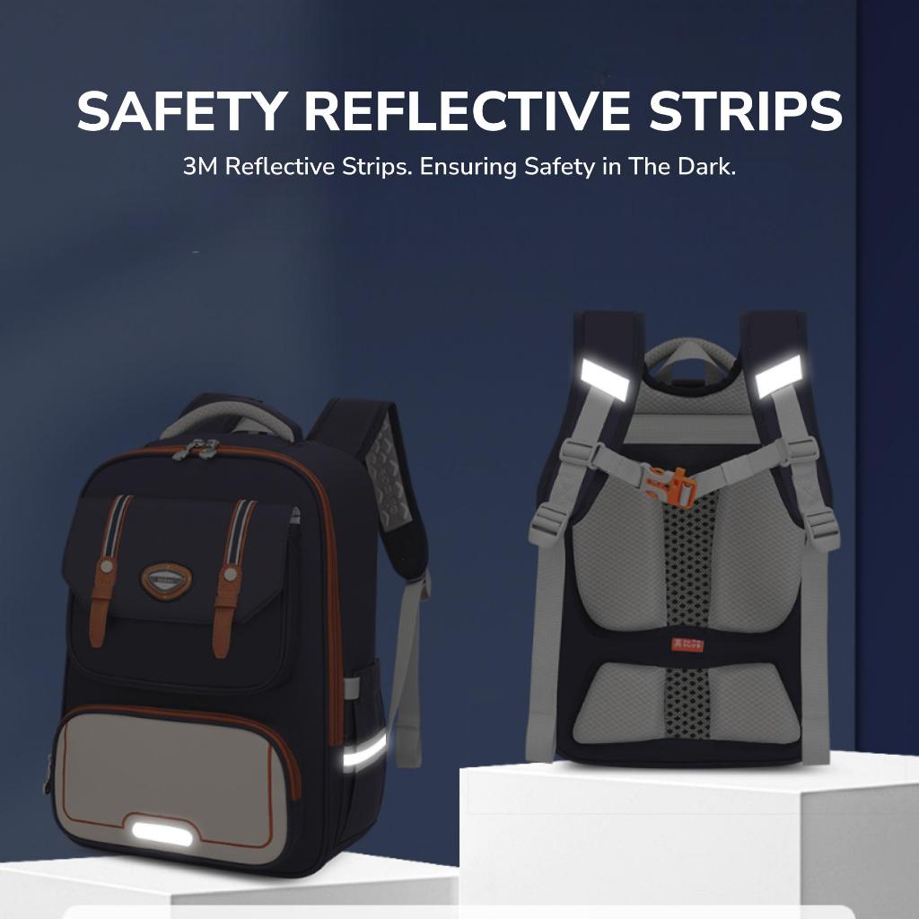 binbes® by Sun Eight Packz Ergonomic Spine Protection Primary School Bag - Sun Eight