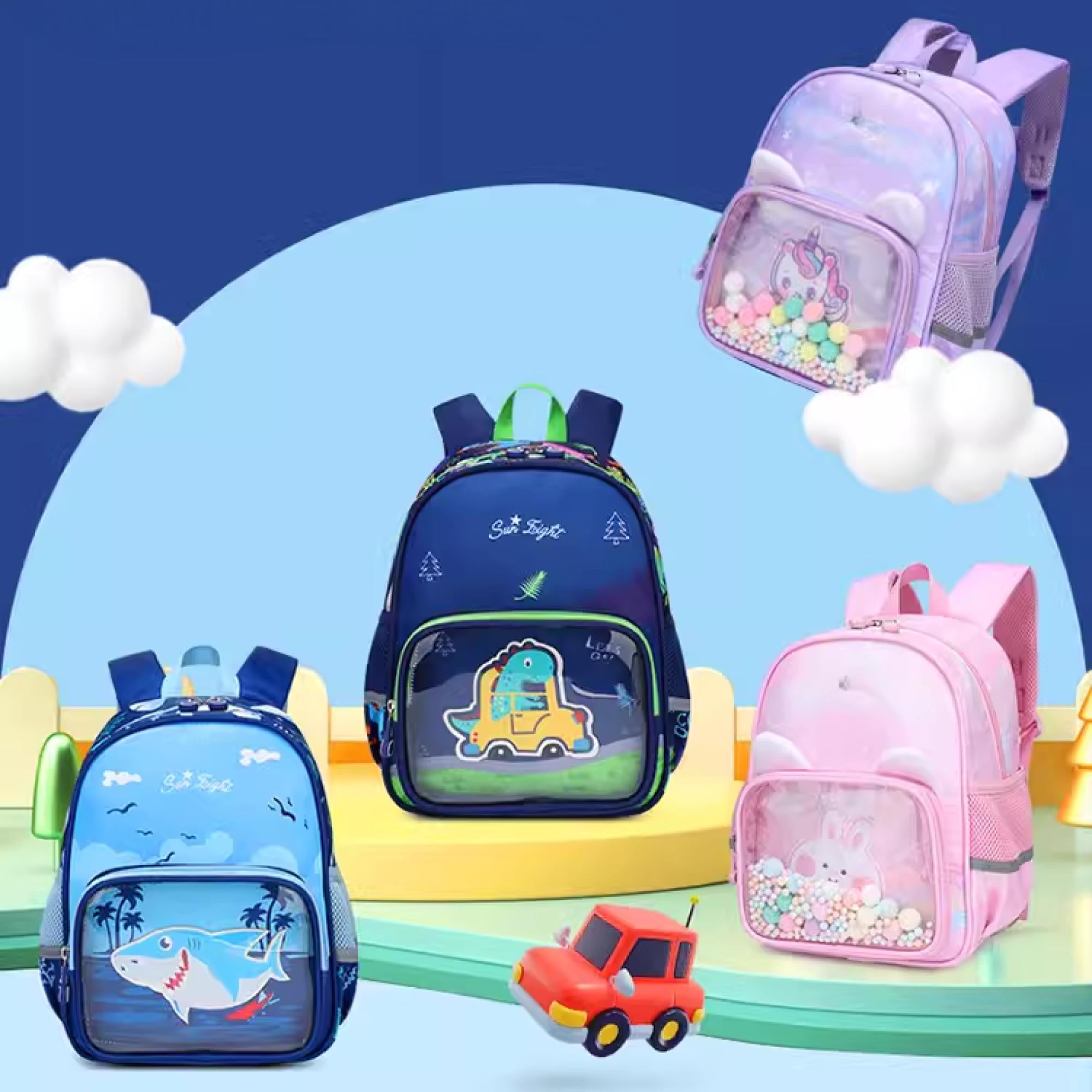 Sun Eight Brightz Ergonomic Preschool Kindergarten Bag – Sun Eight Malaysia