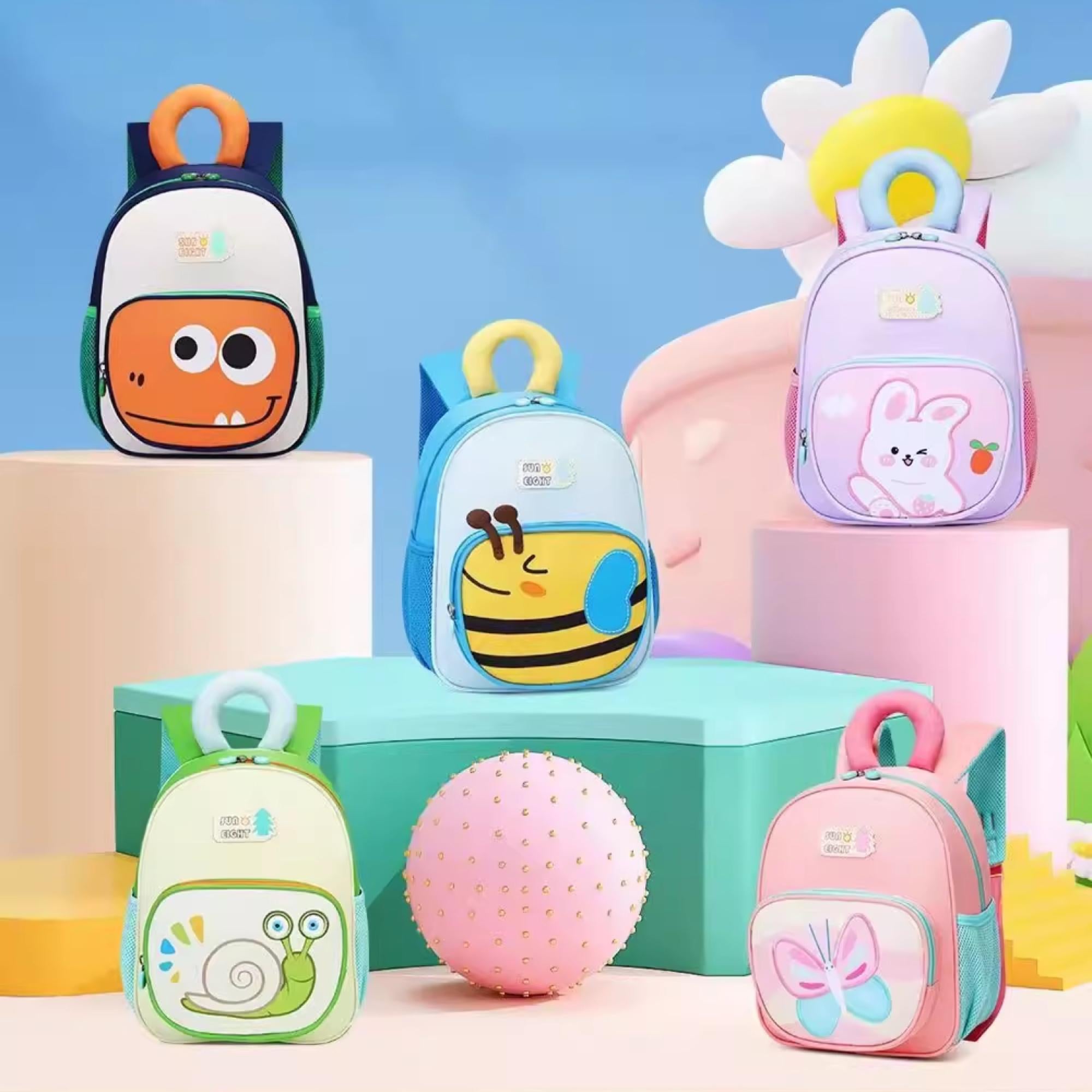 Sun Eight Duoz Ergonomic Preschool Kindergarten Bag - Sun Eight