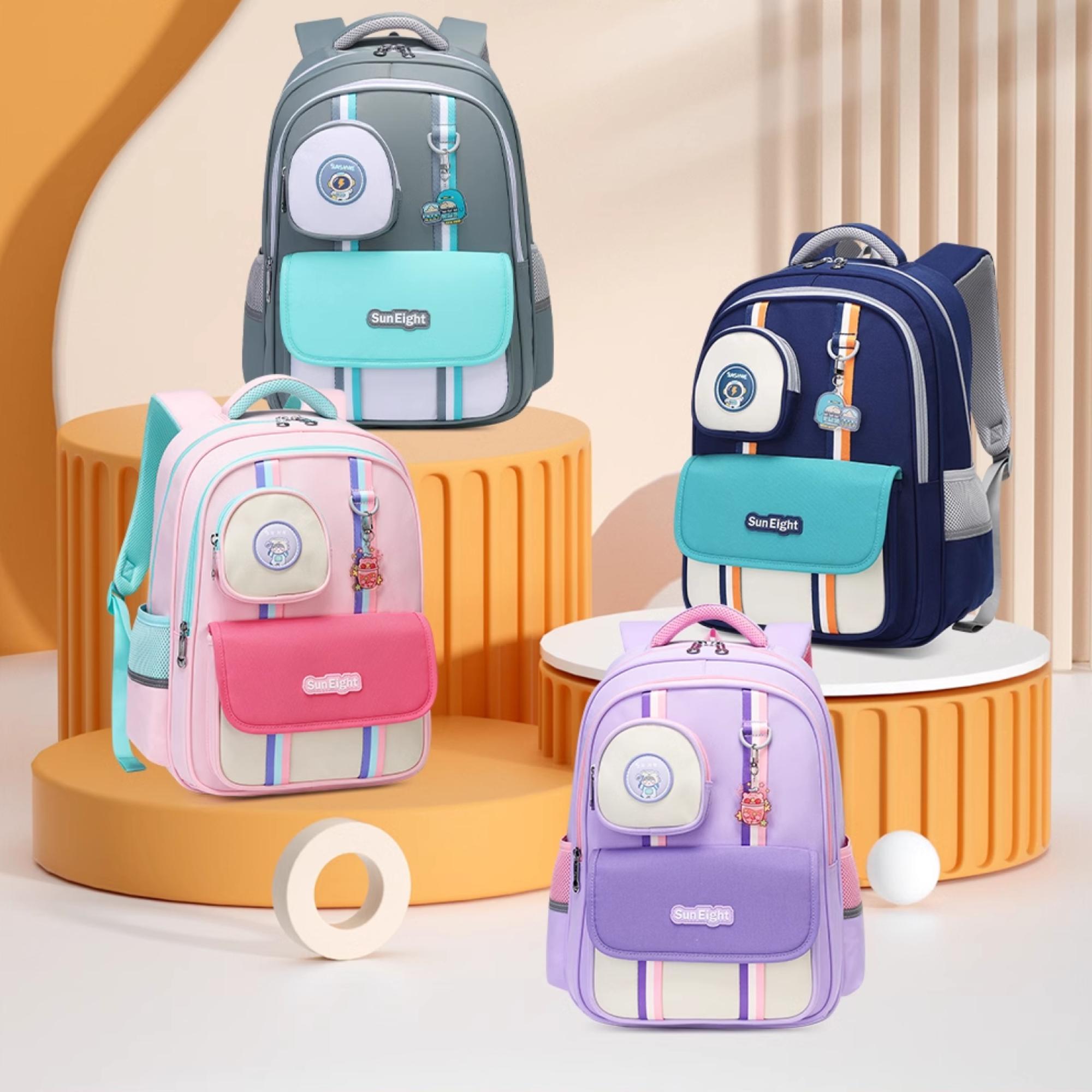 Sun Eight Lookz Ergonomic Spine Protection Primary School Bag - Sun Eight