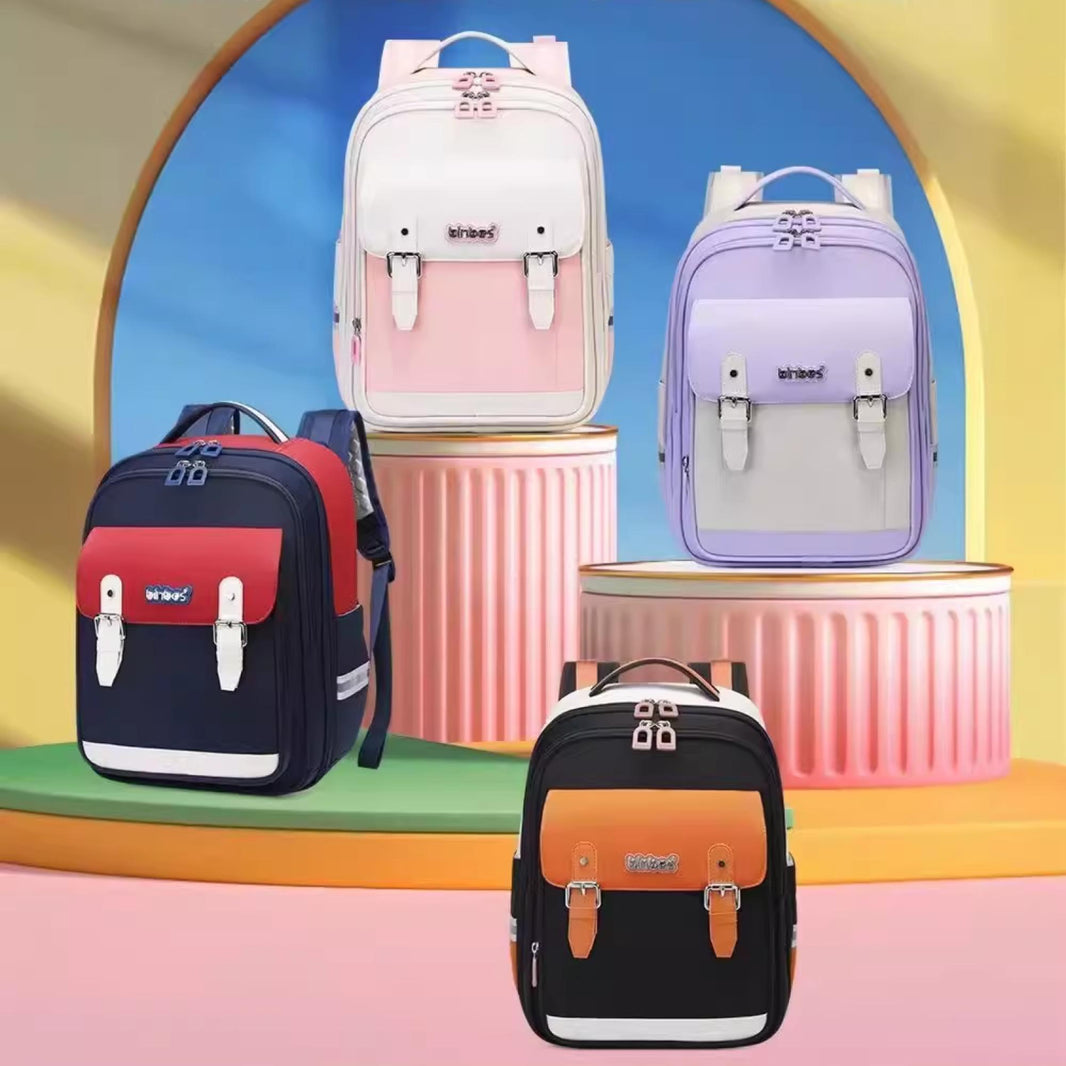 binbes® by Sun Eight Masterz Ergonomic Spine Protection Primary School Bag with FLOATECH™ - Sun Eight