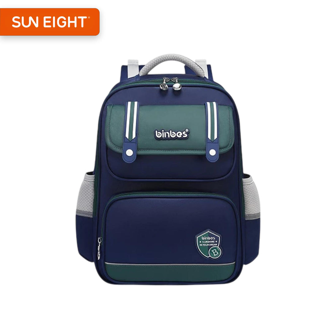 binbes® by Sun Eight Matez Ergonomic Spine Protection Primary School Bag with FLOATECH™ - Sun Eight