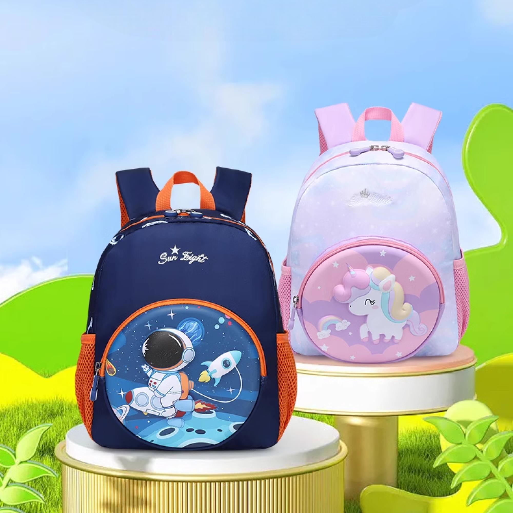 Sun Eight Orbz Ergonomic Preschool Kindergarten Bag - Sun Eight