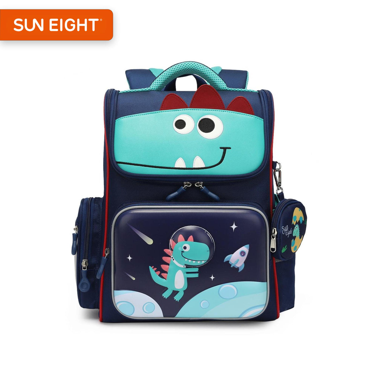 Sun Eight Surfz Ergonomic Spine Protection Primary School Bag - Sun Eight