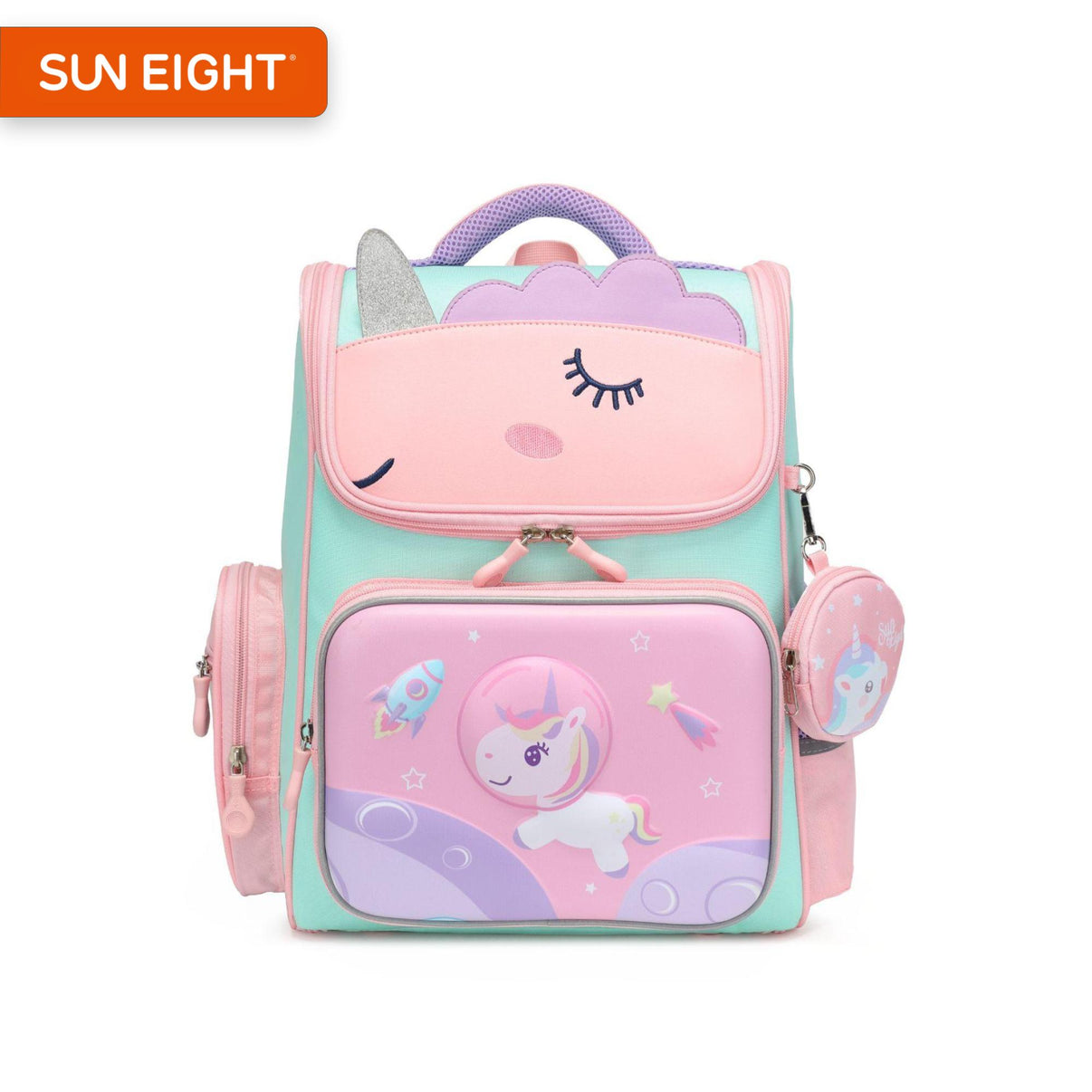 Sun Eight Surfz Ergonomic Spine Protection Primary School Bag - Sun Eight