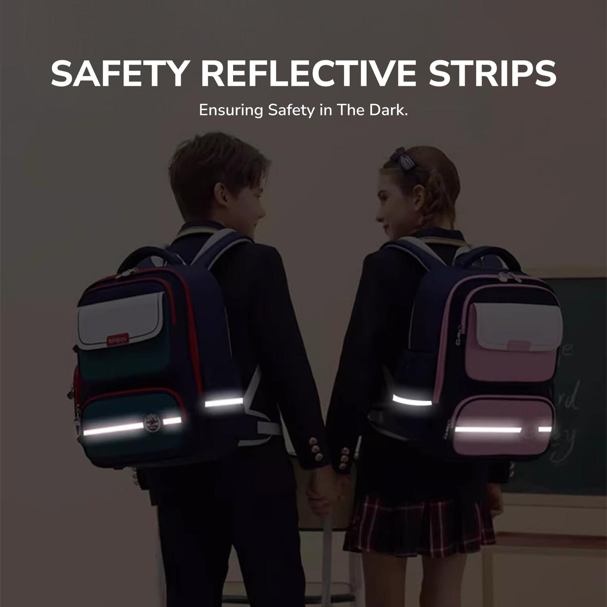 Sun Eight Bucktonz Ergonomic Spine Protection Primary School Bag - Sun Eight