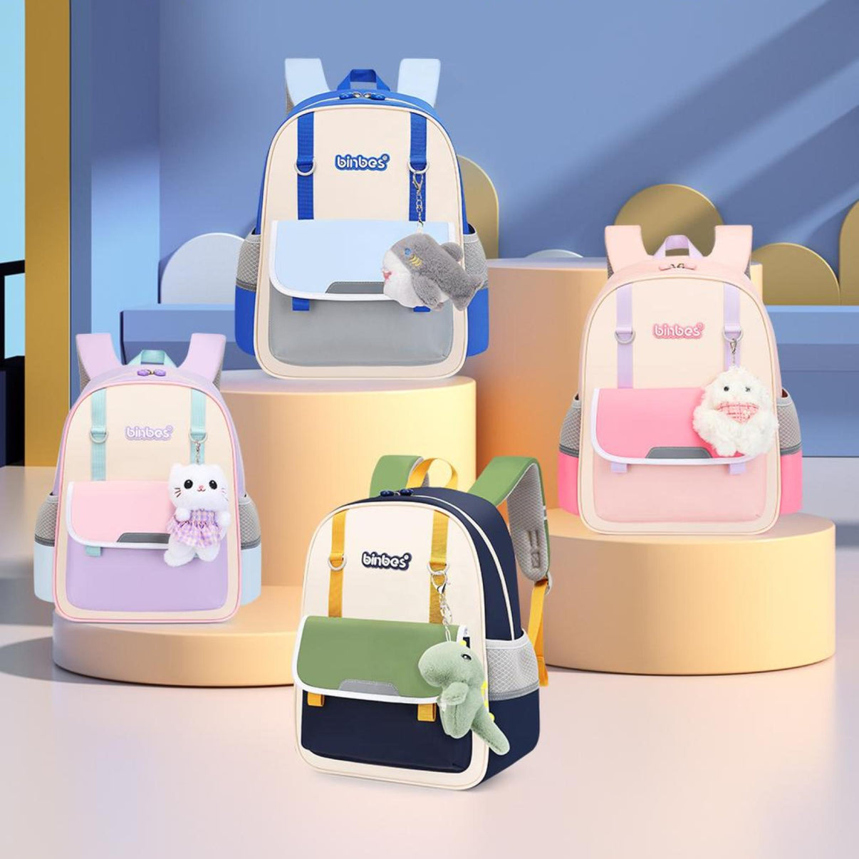 binbes® by Sun Eight Pathz Preschool Kindergarten Bag - Sun Eight