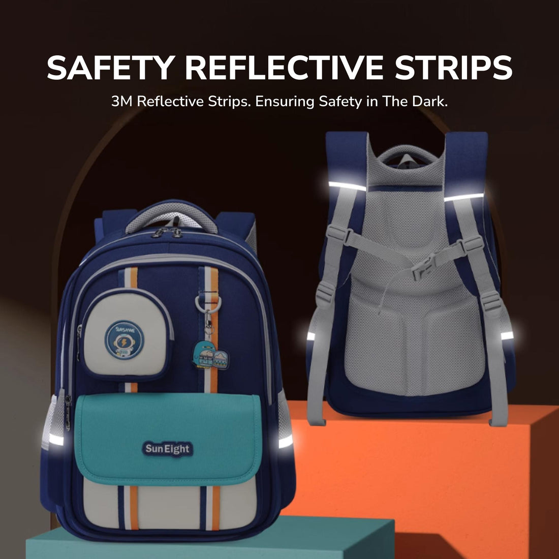 Sun Eight Lookz Ergonomic Spine Protection Primary School Bag – Sun ...